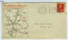 VT. White River Junction Vermont  Ad: Map United States and Worldwide Postal History