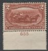 Scott #286 United States Plate Number Single United States and Worldwide Stamps
