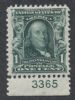 Scott #300 United States Plate Number Single United States and Worldwide Stamps