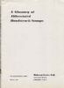 A GLOSSARY OF ABBREVIATED HANDSTRUCK STAMPS World Post Hist 20: Handbooks World Post History United States and Worldwide Philatelic Literature