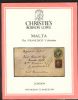 MALTA; THE FRANCISCO COLLECTION Malta 50: Auctions Malta United States and Worldwide Philatelic Literature