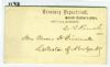 DC. Washington Dist of Columbia  Free Franks United States and Worldwide Postal History