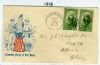 OH. Hartland Ohio  1898 Trans-Miss United States and Worldwide Postal History