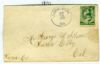 CA. Clipper Mills California  Pmk: Cross United States and Worldwide Postal History