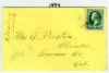 CA. Caspar California  Pmk: County United States and Worldwide Postal History