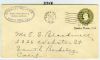 CA. Santa Rosa California  Machine Cancels United States and Worldwide Postal History