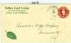 CA. Fallen Leaf California  Ad: Hotel United States and Worldwide Postal History