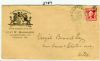 IL. Chicago Illinois  Ad: Insurance United States and Worldwide Postal History