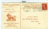 IN. Muncie Indiana  Ad: Circus United States and Worldwide Postal History