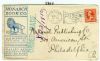 IL. Chicago Illinois  Ad: Lions United States and Worldwide Postal History