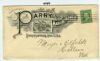 IN. Indianapolis Indiana  Ad: Buggies United States and Worldwide Postal History