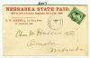 NE. Fort Calhoun Nebraska  Ad: Events United States and Worldwide Postal History