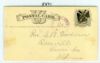 IA. Battle Creek Iowa  Pmk: Cross United States and Worldwide Postal History