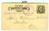 IA. Correctionville Iowa  Pmk: Star United States and Worldwide Postal History