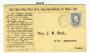 IA. Des Moines Iowa  Ad: Printing United States and Worldwide Postal History
