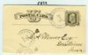 IA. New Sharon Iowa  Pmk: Postmaster United States and Worldwide Postal History