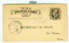 IA. Orange City Iowa  Pmk: Star United States and Worldwide Postal History