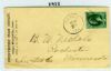 IA. Osage Iowa  Pmk: Cross United States and Worldwide Postal History