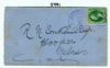 IA. Riverton Iowa  Pmk: Postmaster United States and Worldwide Postal History