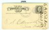 IA. Rutland Iowa  Pmk: Postmaster United States and Worldwide Postal History