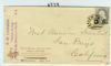 NY. New York New York  Ad: Sewing United States and Worldwide Postal History