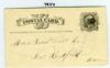MA. Granville Corners Massachusetts  Ad: Sewing United States and Worldwide Postal History