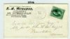MA. Blackstone Massachusetts  Ad: Attorney United States and Worldwide Postal History