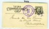 MN. Claremont Minnesota  Pmk: Postmaster United States and Worldwide Postal History