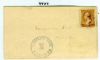 MN. Claremont Minnesota  Pmk: Postmaster United States and Worldwide Postal History