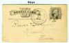 MN. Claremont Minnesota  Pmk: Postmaster United States and Worldwide Postal History
