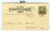 MN. Stillwater Minnesota  Pmk: Wheel of Fort United States and Worldwide Postal History