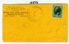 NE. Bennet Nebraska  Pmk: Postmaster United States and Worldwide Postal History