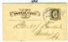 NE. Pawnee City Nebraska  Pmk: Wheel of Fort United States and Worldwide Postal History