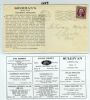 NE. Tecumseh Nebraska  Ad: Civic United States and Worldwide Postal History
