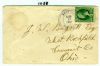NE. Unadilla Nebraska  Pmk: Wheel of Fort United States and Worldwide Postal History