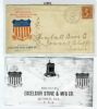 NE. Coleridge Nebraska  Ad: Stoves United States and Worldwide Postal History