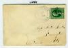 NE. Pawnee City Nebraska  Pmk: Wheel of Fort United States and Worldwide Postal History