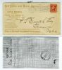 NE. Lincoln Nebraska  Ad: Insurance United States and Worldwide Postal History