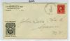 NY. Rossburg New York  Ad: Paint United States and Worldwide Postal History