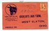 NY. East Bethany New York  Ad: Horses United States and Worldwide Postal History