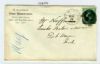 NY. New York New York  Ad: Musical United States and Worldwide Postal History