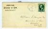 NY. Ellenville New York  Ad: Attorney United States and Worldwide Postal History