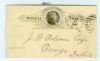 ND. Sheldon North Dakota  Dakota Territory United States and Worldwide Postal History