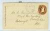 ND. Fort Yates North Dakota  Dakota Territory United States and Worldwide Postal History