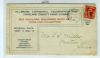 OH. Hillsboro Ohio  Ad: Events United States and Worldwide Postal History
