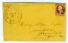 PA. East Smithfield Pennsylvania  Pmk: Balloon United States and Worldwide Postal History