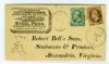 VA. Rain Virginia  Ad: Writing United States and Worldwide Postal History