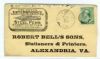 VA. Rock House Virginia  Ad: Writing United States and Worldwide Postal History