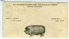 IL. Chicago Station L Illinois  Ad: Butcher United States and Worldwide Postal History