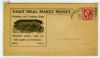 KS. Onaga Kansas  Ad: Pigs United States and Worldwide Postal History